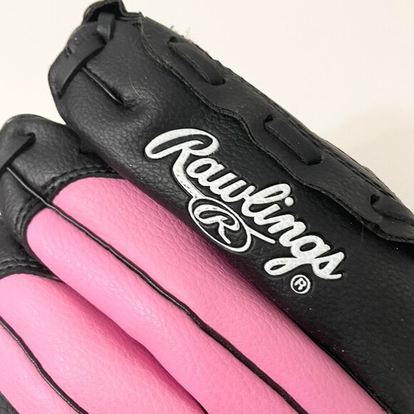 Rawlings Baseball Glove Youth Players Series PL10PB 10 Inch Pink - Picture 9 of 12